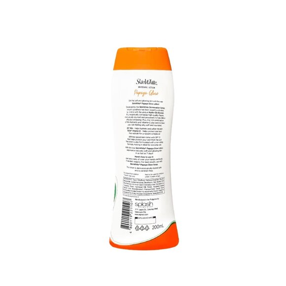 🌞 SkinWhite Papaya Glow Natural Whitening Lotion – 200ml Whiter, Softer, Health - Picture 2 of 2